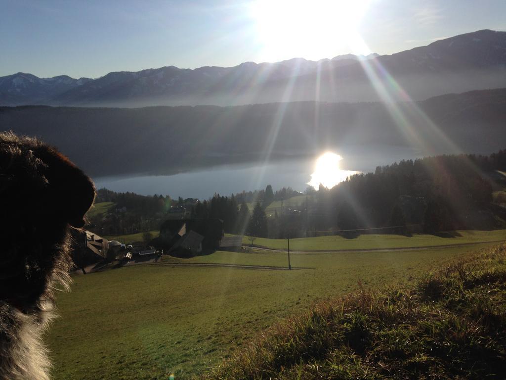 Ruhige Wohnung Mit Schoenem Eigengarten In Seeboden Am Millstaettersee Zewnętrze zdjęcie