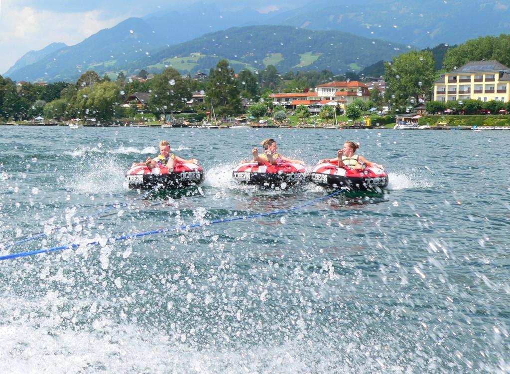 Ruhige Wohnung Mit Schoenem Eigengarten In Seeboden Am Millstaettersee Zewnętrze zdjęcie